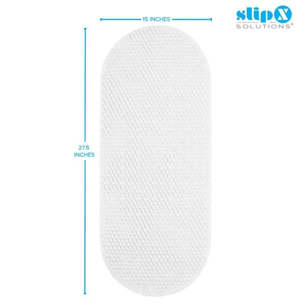 slipX Solutions Oval Bath Mat