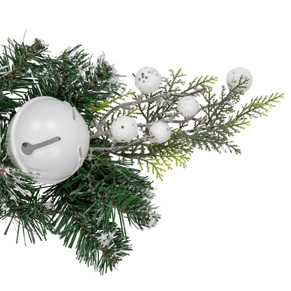 Northlight 6ft. Frosted Pinecones & Ornaments Christmas Garland
