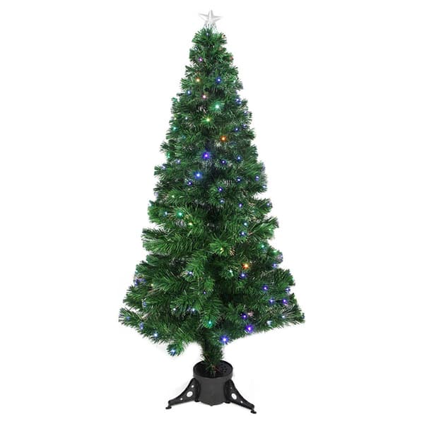 Northlight 6ft. Pre-Lit Fiber Optic Artificial Christmas Tree - image 