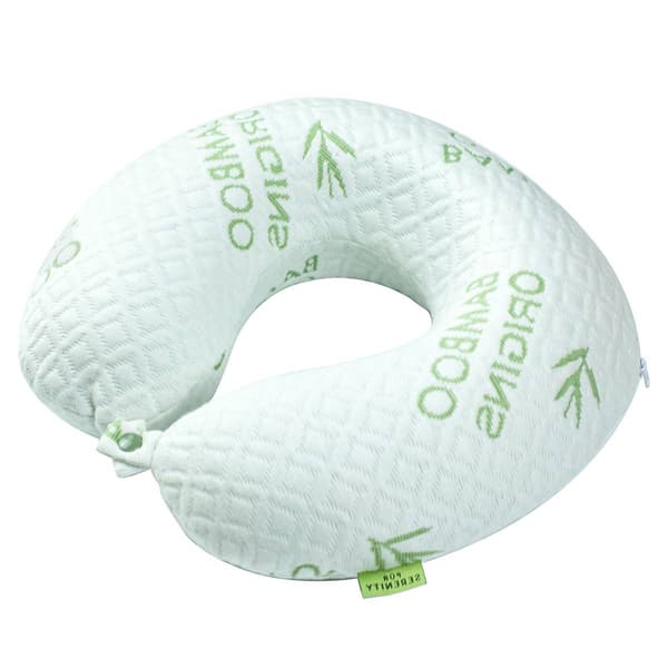 Pur Serenity Bamboo Origin Memory Foam Travel Neck Pillow