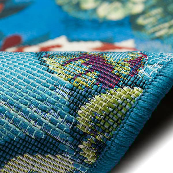 Liora Manne Esencia Koi Pond Rectangular Accent Rug