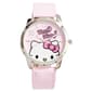 Womens Hello Kitty(R) Pink Strap Analog Watch - HK5069 - image 1
