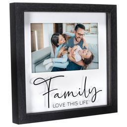 Malden "Family, Love This Life" Shadowbox Frame - 4x6