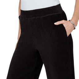Petite Alfred Dunner Weekend Warrior Pull On Velour Pants
