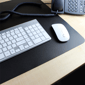 Floortex® Desktex® Black Vinyl Rectangular Desk Pad - image 2