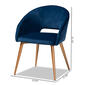 Baxton Studio Vianne Dining Chair - image 9