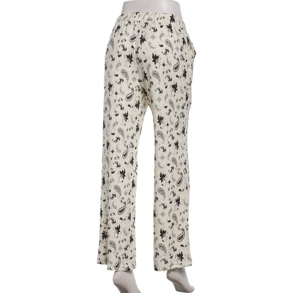 Womens Muk Luks Butterknit Paisley Pajama Pants