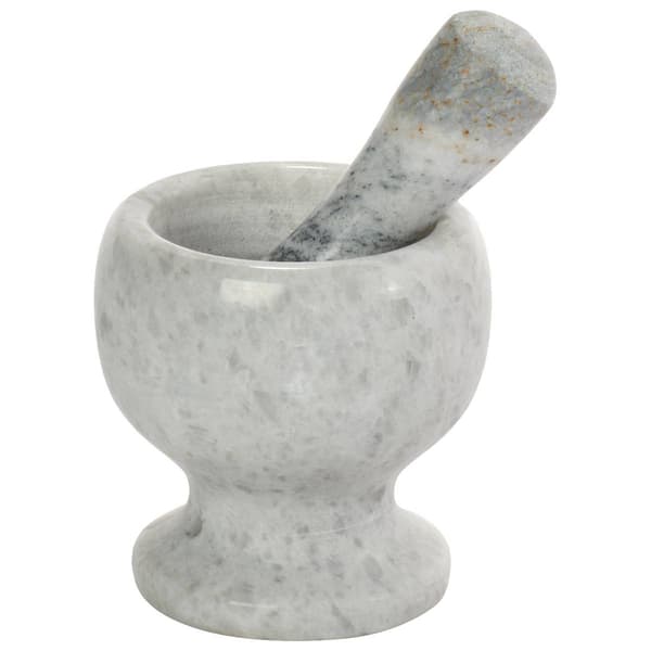 Bombay Marble Mortar & Pestle - image 
