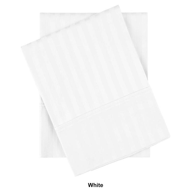 Superior 2pc. 300TC Egyptian Cotton Striped Pillowcase Set
