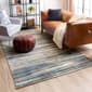 Mohawk Home Furie Stripe Grey/Dark Blue Large Area Rug - image 3