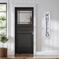 Northlight 36in. Floral "Oh Hello" Wooden Porch Board Sign - image 3