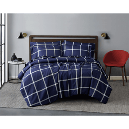 Truly Soft Windowpane 3pc. Duvet Cover Set
