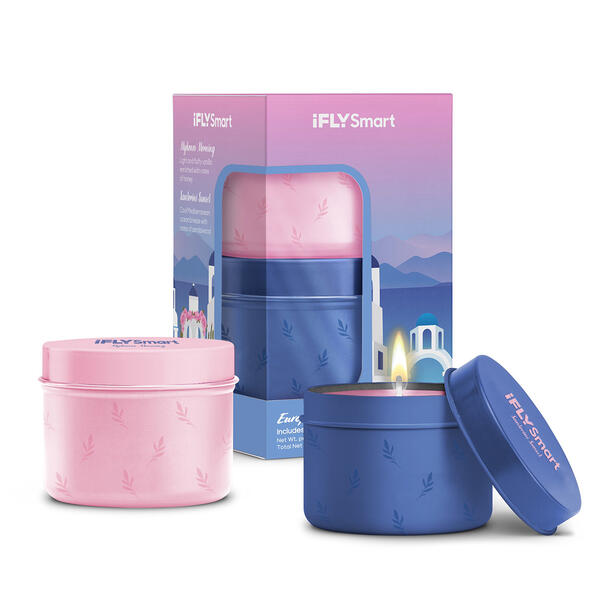 iFLYSmart Greek Getaway 3oz. Candles - Set of 2 - image 