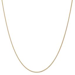 Gold Classics(tm) 1mm. 14k Gold Solid Spiga Chain Necklace