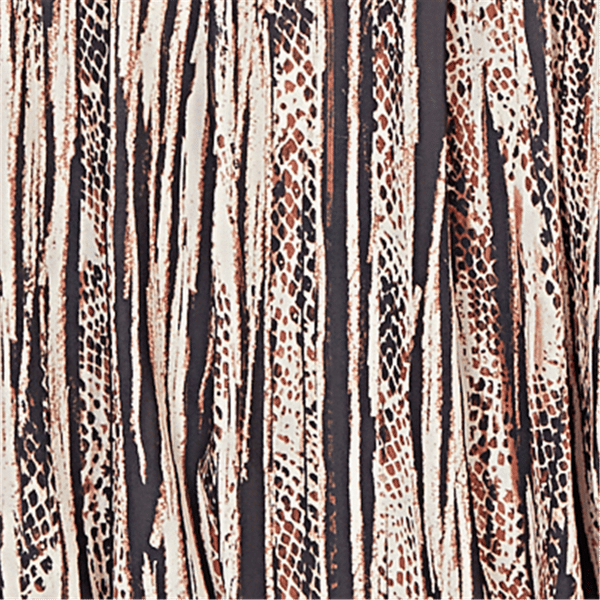 Womens Skye’s the Limit Terra Tropic Snake Print Blouse