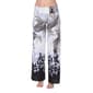 Womens White Mark Printed Palazzo Pants - image 4