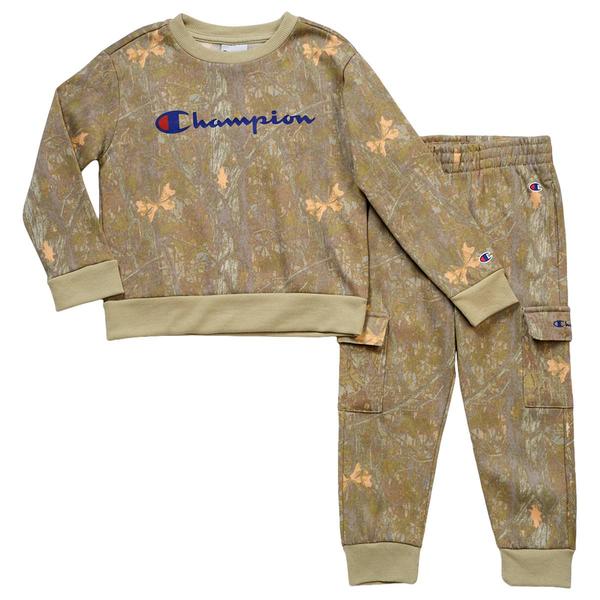 Boys (4-7) Champion(R) Camo Cargo Set - image 