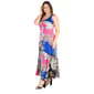 Plus Size 24/7 Comfort Apparel Tank Style A-Line Maxi Dress - image 3