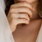 Gemstone Classics™ 1 1/4kt. Dew Moissanite Crossover Band - image 6