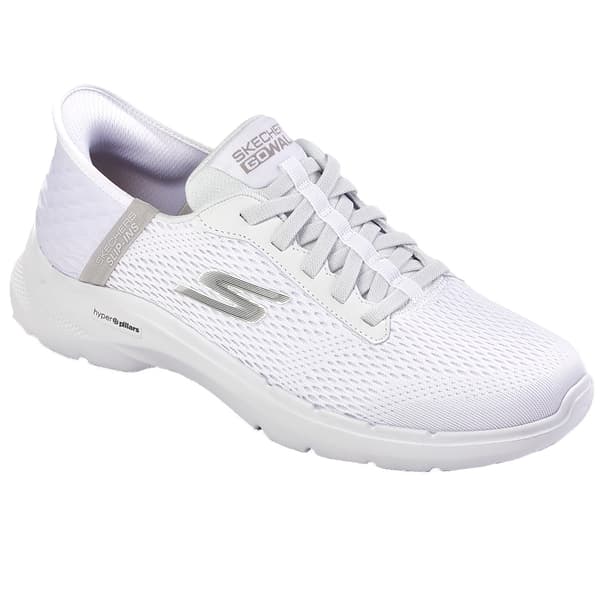 Skechers Go Walk 6 Slip-Ins Men Women Slip On Hands Free Shoes Pick 1