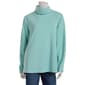 Petite Hasting & Smith Long Sleeve Fleece Turtleneck Sweater - image 1