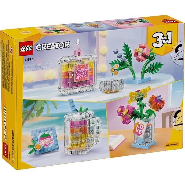 LEGO® Creator 3-in-1 Floral Decor Perfume Bottle Building Kit
