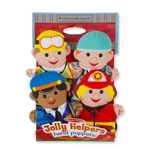 Melissa &amp; Doug(R) Jolly Helper Hand Puppets