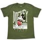 Young Mens Disney Wavey Lines Mickey Short Sleeve Graphic Tee - image 1