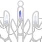 Northlight Seasonal 16in. LED Snowflake Christmas Window Décor - image 6