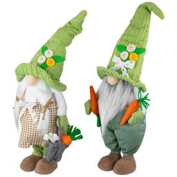 Northlight Seasonal Gardening Gnomes Easter Figurines - Set of 2