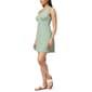 Juniors Wallflower Aster Jersey Floral V-Neck Tank Skater Dress - image 1