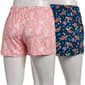 Juniors Pillow Talk 2pk. Turtles & Pineapples Pajama Shorts - image 3