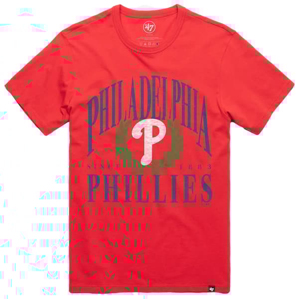 Mens ''47 Brand Short Sleeve Phillies Ivy Tee
