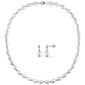 Gemstone Classics&#40;tm&#41; 2pc. Pearl Bead Necklace & Earrings - image 1