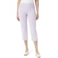Womens Gloria Vanderbilt Shape Effect Pull On Solid Capris - image 1