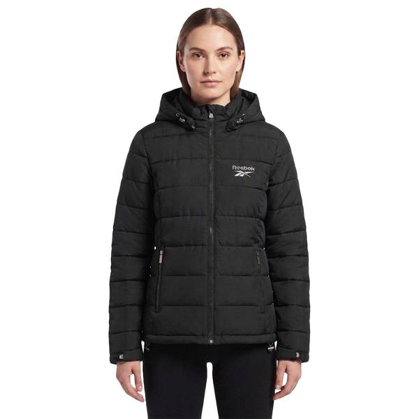 Womens Reebok Short Stretch Puffer Jacket