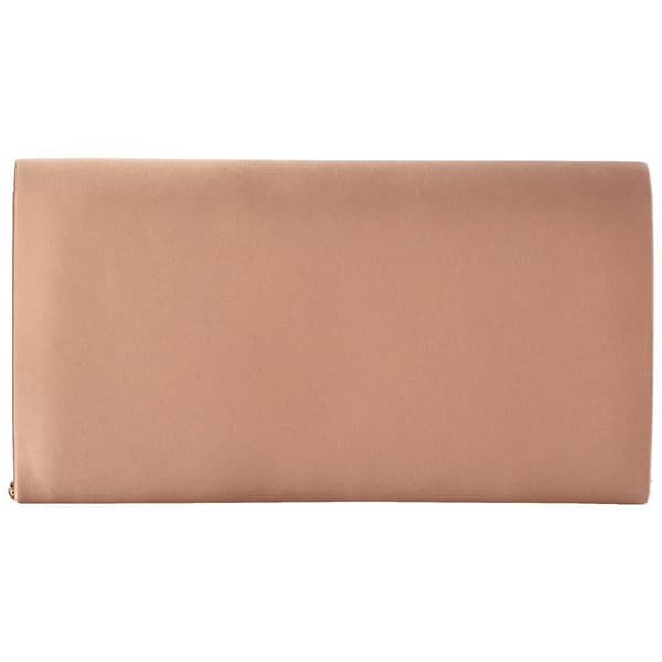 Sasha Pearl Brooch On Bow Clutch with Chain