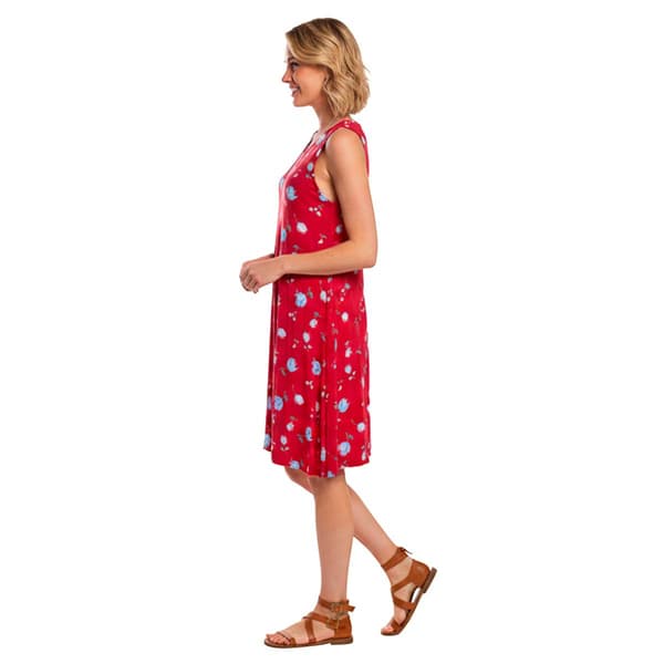 Plus Size Architect® Sleeveless Floral Tulip Shift Dress