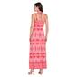 Womens R&M Richards Coral & Pink Maxi Dress - image 3