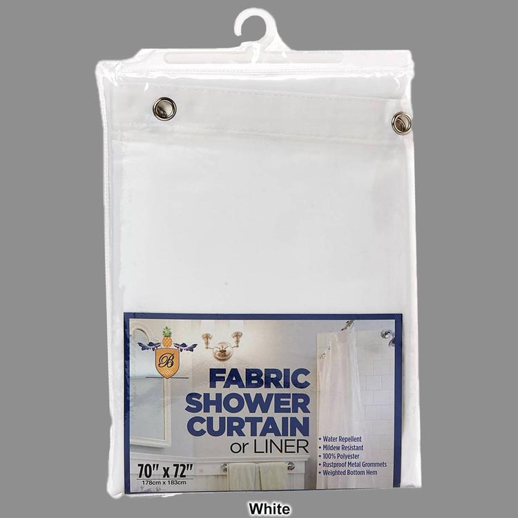 Broder Fabric Shower Curtain