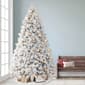 Puleo International 9ft. Pre-Lit Flocked Traditional Pine Tree - image 3