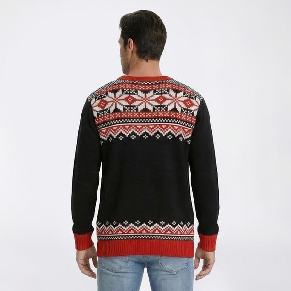 Mens Holiday Hype Beer Pocket Stocking Stuffer Sweater