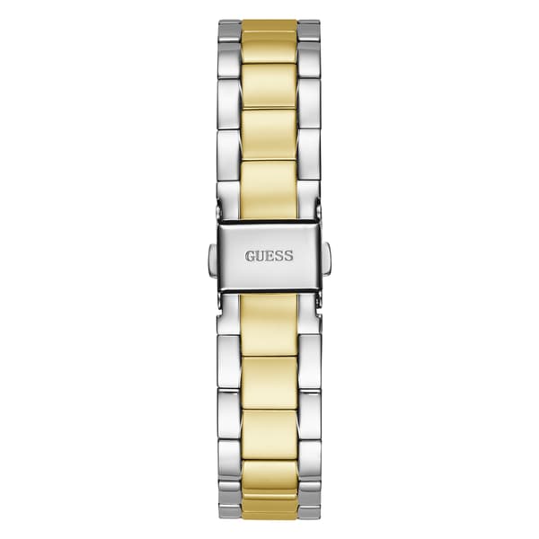 Womens Guess Two-Tone Coin Edge Bezel Watch - GW0308L5