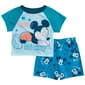 Baby Boy &#40;12-24M&#41; Disney Sleepy Mickey Shorts Pajama Set - image 1