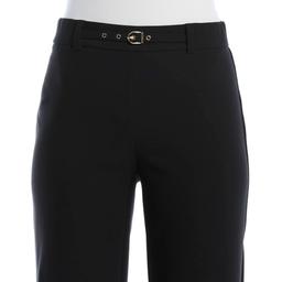 Womens Rafaella® Novelty Belt Wide Leg Pants