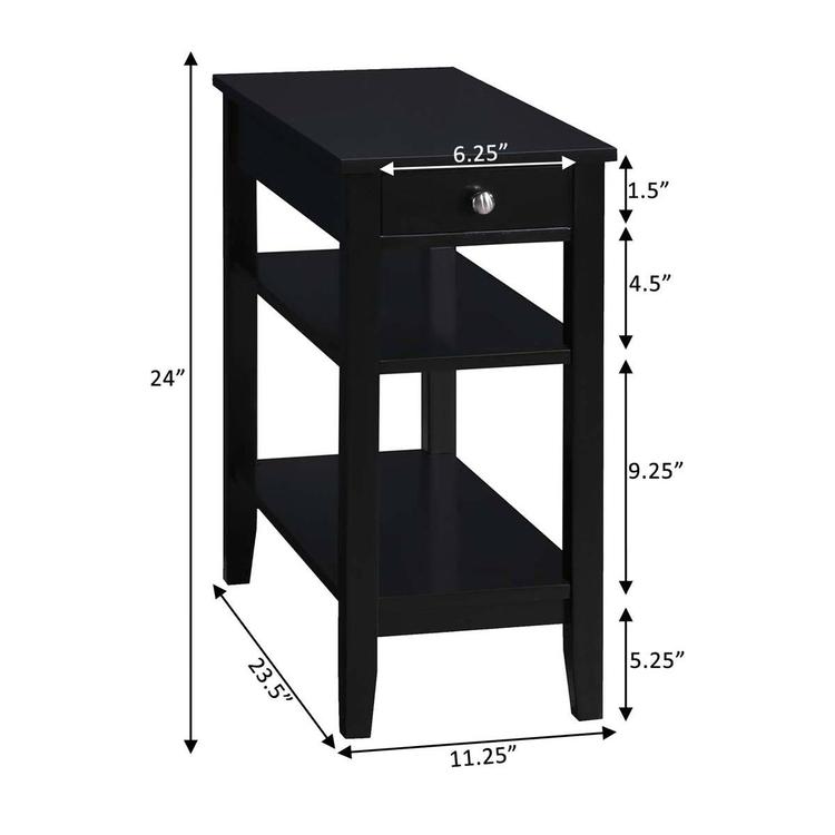 Convenience Concepts American Heritage Chairside End Table