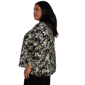 Plus Size Emaline La Vita Costiera Crushed Faille Leaf Blouse - image 4