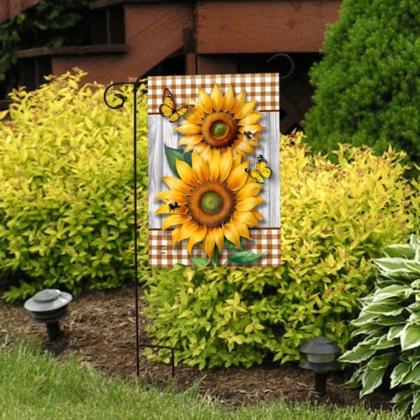 Briarwood Lane Sunflower Duo Garden Flag - image 