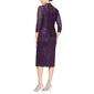 Womens SLNY 2pc. Lace Tea Length Jacket Dress - image 2