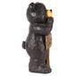 Hi-Line Gift Bear Leaning on Welcome Sign Garden Statue - image 6